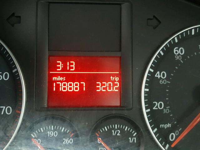 3VWJZ71K19M028240 - 2009 VOLKSWAGEN JETTA S 蓝色 照片 8