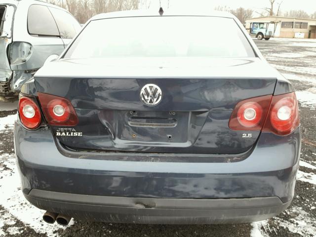 3VWJZ71K19M028240 - 2009 VOLKSWAGEN JETTA S 蓝色 照片 9