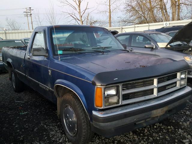 1B7FL26X7LS685284 - 1990 DODGE DAKOTA BLUE photo 1