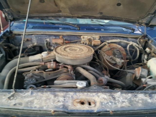 1B7FL26X7LS685284 - 1990 DODGE DAKOTA BLUE photo 7