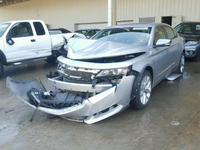 2G1155S30E9310259 - 2014 CHEVROLET IMPALA LTZ SILVER photo 2