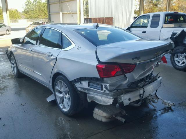 2G1155S30E9310259 - 2014 CHEVROLET IMPALA LTZ SILVER photo 3