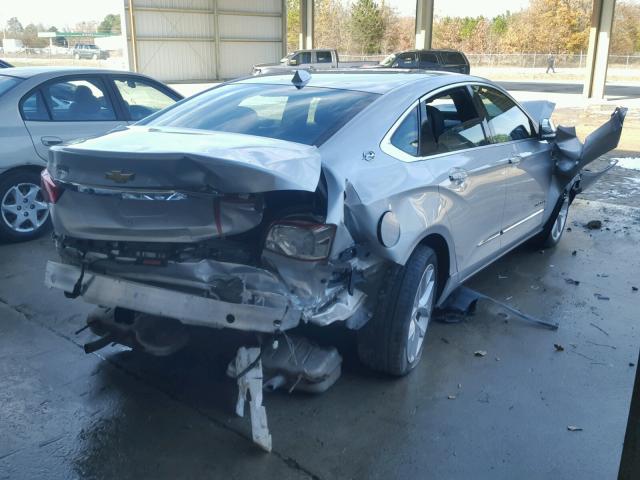 2G1155S30E9310259 - 2014 CHEVROLET IMPALA LTZ SILVER photo 4