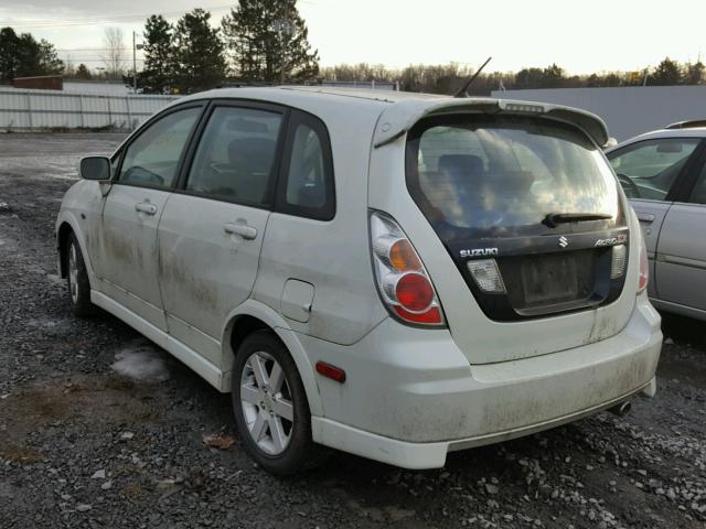 JS2RC61H555301126 - 2005 SUZUKI AERIO SX WHITE photo 3