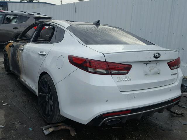 5XXGW4L27GG013239 - 2016 KIA OPTIMA SX BURN photo 3