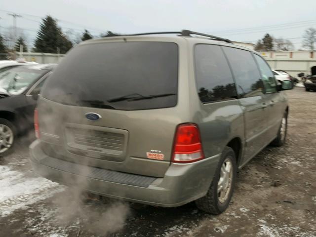 2FMZA52256BA54347 - 2006 FORD FREESTAR S GREEN photo 4