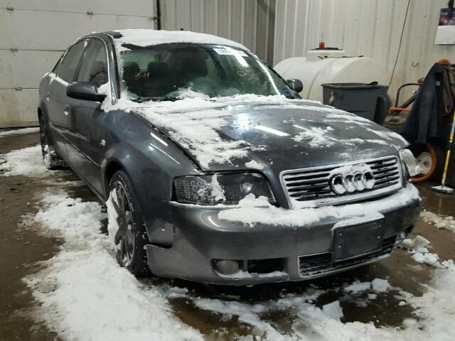 WAUCD64B24N080357 - 2004 AUDI A6 S-LINE GRAY photo 1