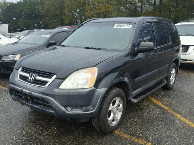 JHLRD68423C012095 - 2003 HONDA CR-V LX BLACK photo 2