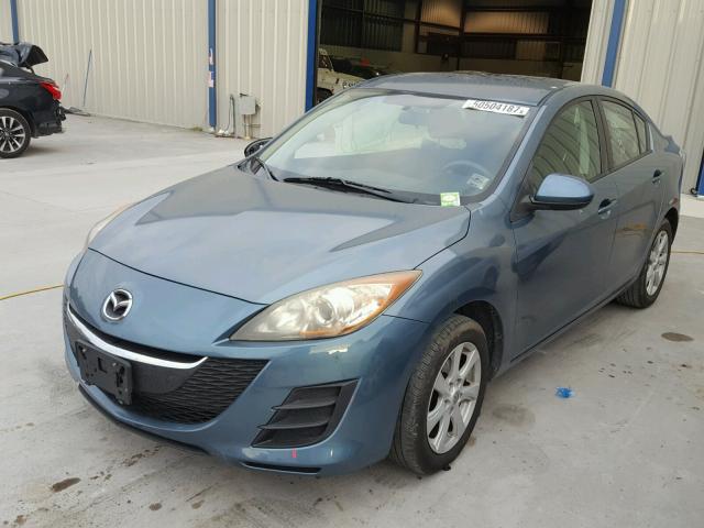 JM1BL1SF9A1167539 - 2010 MAZDA 3 I GREEN photo 2