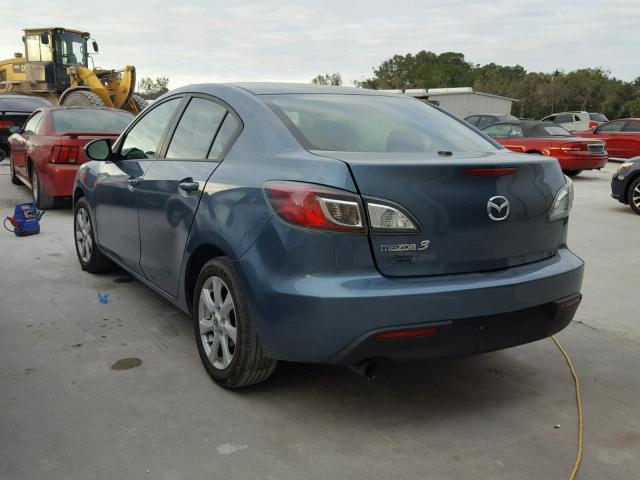 JM1BL1SF9A1167539 - 2010 MAZDA 3 I GREEN photo 3