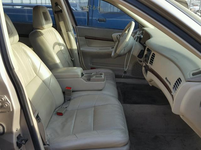 2G1WF52K639227345 - 2003 CHEVROLET IMPALA TAN photo 5