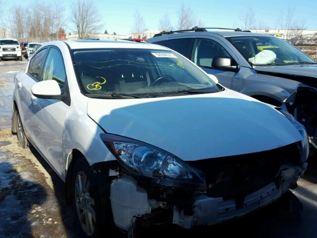 JM1BL1V78D1793897 - 2013 MAZDA 3 I WHITE photo 1