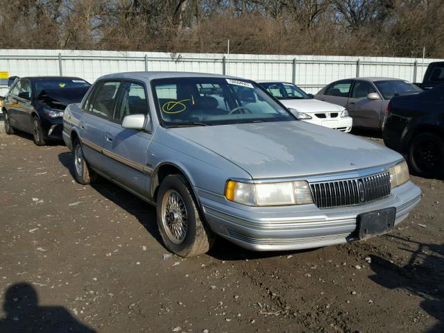 1LNLM9740PY619221 - 1993 LINCOLN CONTINENTA BLUE photo 1