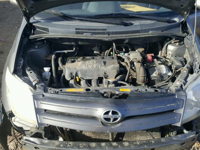 JTKKT604850128606 - 2005 TOYOTA SCION XA GRAY photo 7