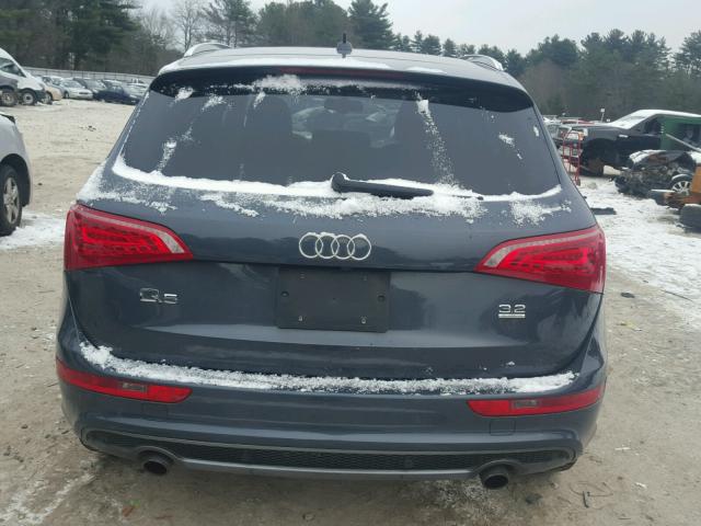 WA1MKAFP7AA061244 - 2010 AUDI Q5 PREMIUM GRAY photo 9