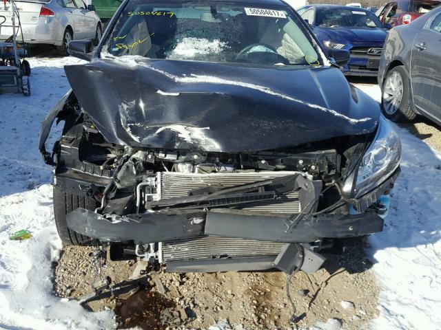 1G11C5SAXDF174989 - 2013 CHEVROLET MALIBU 1LT 黑色 照片 9