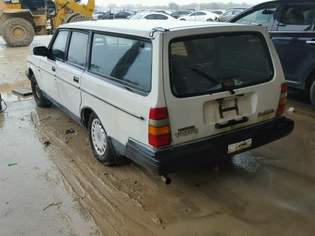 YV1AX8852H1761451 - 1987 VOLVO 245 DL WHITE photo 3