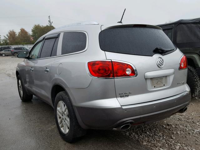 5GAER13798J103466 - 2008 BUICK ENCLAVE CX SILVER photo 3