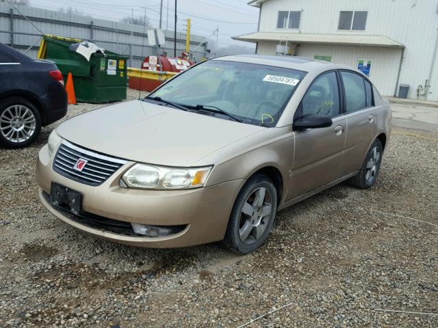 1G8AL55F56Z172920 - 2006 SATURN ION LEVEL GOLD photo 2