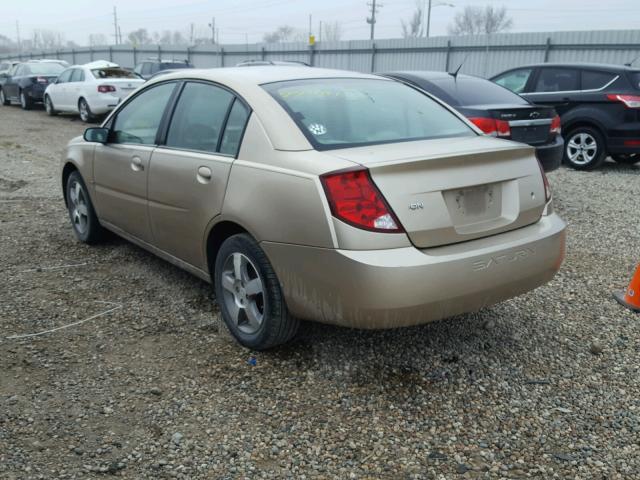 1G8AL55F56Z172920 - 2006 SATURN ION LEVEL GOLD photo 3