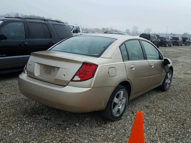 1G8AL55F56Z172920 - 2006 SATURN ION LEVEL GOLD photo 4