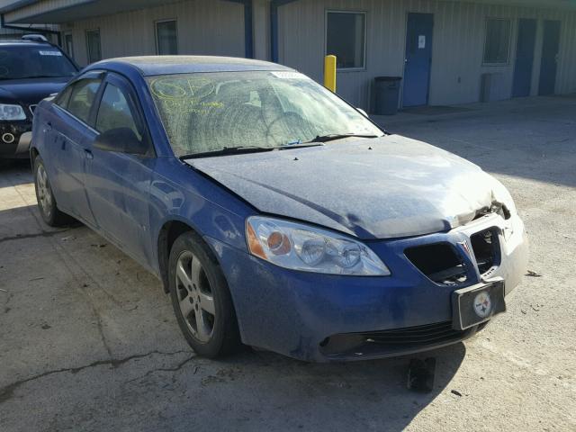 1G2ZH558664200009 - 2006 PONTIAC G6 GT BLUE photo 1