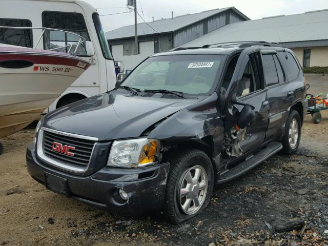 1GKDT13SX32222568 - 2003 GMC ENVOY GRAY photo 2