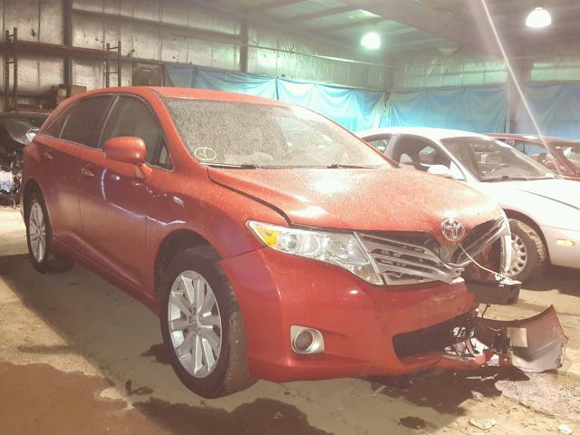 4T3BA3BB3AU010296 - 2010 TOYOTA VENZA BASE RED photo 1