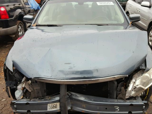 1FAHP2EW7AG143629 - 2010 FORD TAURUS SEL BLUE photo 7