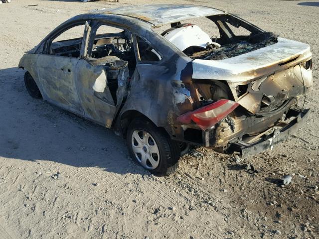 1FADP3E29DL275112 - 2013 FORD FOCUS S BURN photo 3