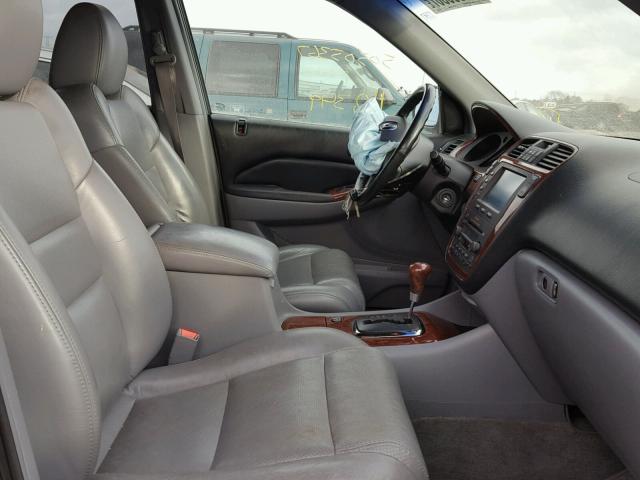 2HNYD18653H538418 - 2003 ACURA MDX TOURIN GRAY photo 5