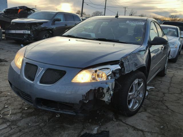 1G2ZH528754156086 - 2005 PONTIAC G6 GT TURQUOISE photo 2