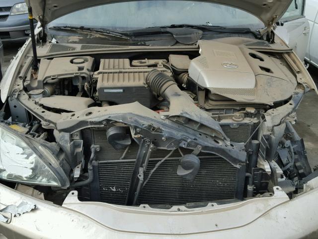 JTJHW31U160006481 - 2006 LEXUS RX 400 TAN photo 7