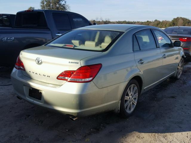 4T1BK36B96U084944 - 2006 TOYOTA AVALON XL GREEN photo 4