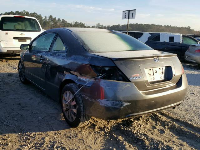 2HGFG1B61AH533891 - 2010 HONDA CIVIC LX GRAY photo 3