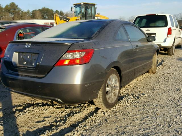 2HGFG1B61AH533891 - 2010 HONDA CIVIC LX GRAY photo 4