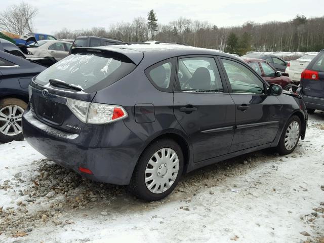 JF1GH61628H828518 - 2008 SUBARU IMPREZA 2. GRAY photo 4