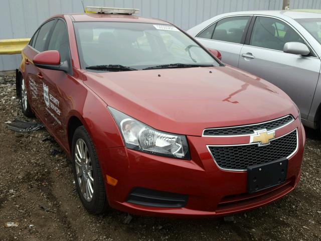 1G1PH5SBXD7270362 - 2013 CHEVROLET CRUZE ECO RED photo 1