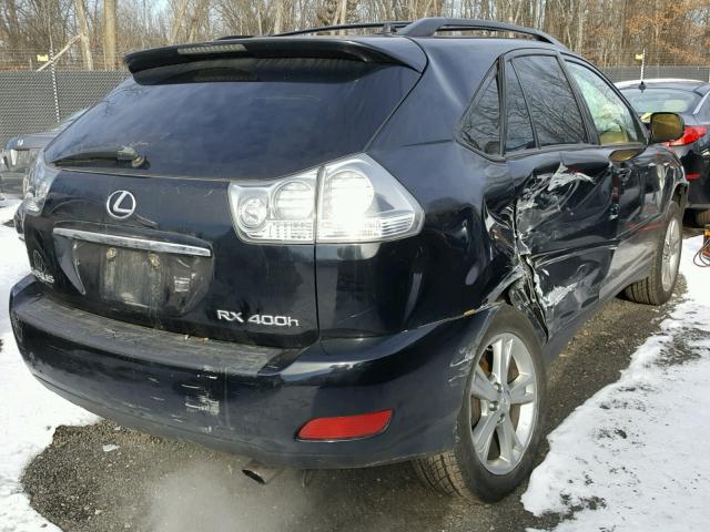 JTJHW31UX60032366 - 2006 LEXUS RX 400 BLACK photo 4