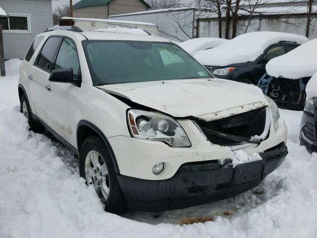 1GKKVPED4BJ202887 - 2011 GMC ACADIA SLE WHITE photo 1