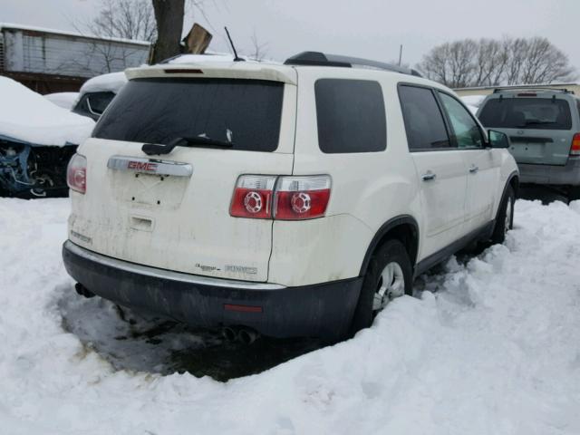 1GKKVPED4BJ202887 - 2011 GMC ACADIA SLE WHITE photo 4