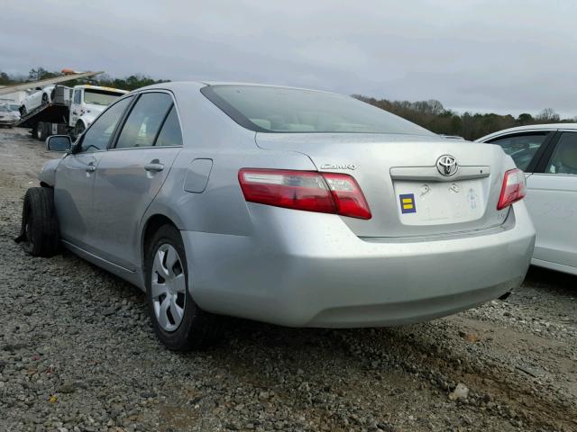 4T1BE46K17U707598 - 2007 TOYOTA CAMRY NEW SILVER photo 3