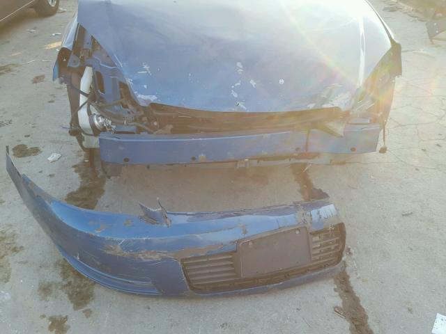 2G1WA5EK2A1119326 - 2010 CHEVROLET IMPALA LS BLUE photo 9