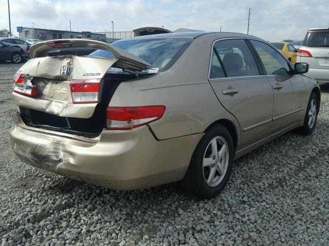 1HGCM56633A097589 - 2003 HONDA ACCORD EX GOLD photo 4