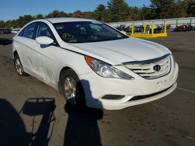 5NPEB4AC9CH422386 - 2012 HYUNDAI SONATA GLS WHITE photo 1