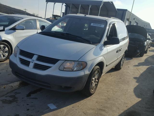 1D4GP25E37B258511 - 2007 DODGE CARAVAN SE WHITE photo 2