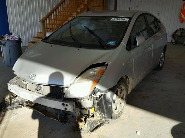 JTDKB20U663154639 - 2006 TOYOTA PRIUS SILVER photo 2