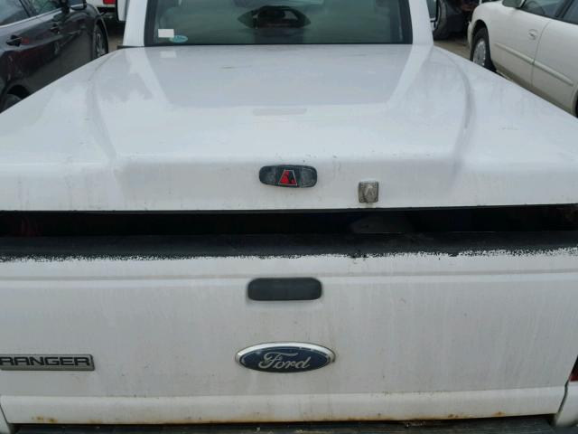 1FTYR10D47PA56056 - 2007 FORD RANGER WHITE photo 9