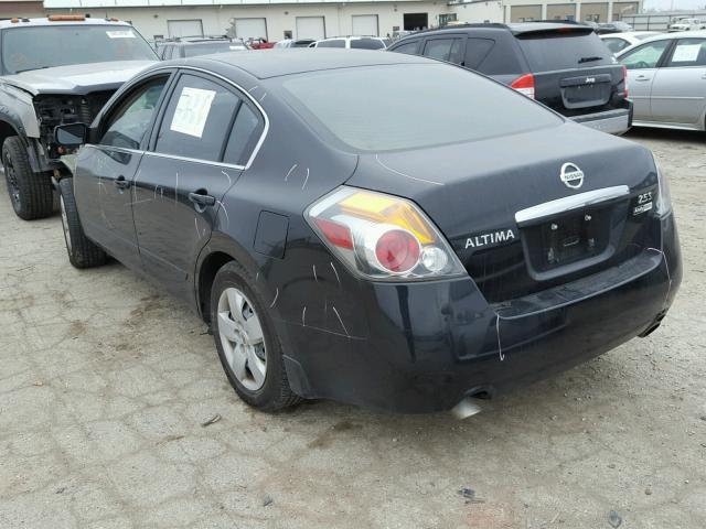 1N4AL21E48N449459 - 2008 NISSAN ALTIMA 2.5 BLACK photo 3