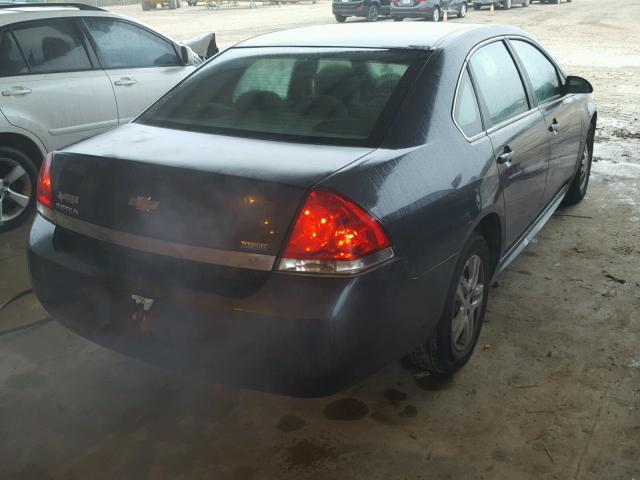 2G1WA5EK6A1118647 - 2010 CHEVROLET IMPALA LS GRAY photo 4